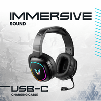 VX Gaming Stealth Series Wireless Gaming Headset - RGB