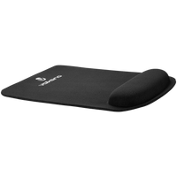 Volkano Rest Series Gel Mousepad - Black