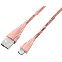 Volkano Fashion Series Micro USB Cable 1.8m - Rose Gold