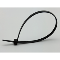 Ellies Cable Tie 4.8mm X 200mm - 50 PACK SIZE - BK