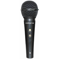 Volkano Ace Series Metal Wired Dynamic Vocal Microphone - Black