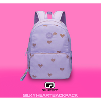 Quest Silky Heart Backpack Lilac