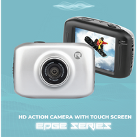 Rocka Edge Series HD Action Camera - Silver