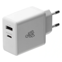 Pro Bass RapidCharge Series 32w Dual USB and Type-C Wall Charger