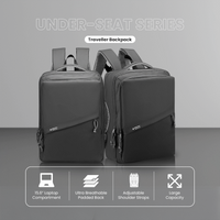Volkano Under-Seat Traveller Backpack Charcoal