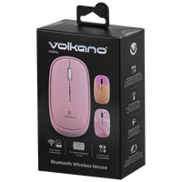 Volkano Coral series Bluetooth Wireless Mouse - Pink