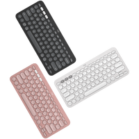 Logitech(R) Pebble Wireless Keys 2 K380s - Tonal Rose