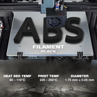 SA Filament ABS Premium Filament 1kg - Black