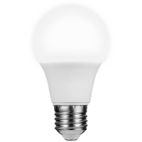 Switched 7w A60 Light Bulb E27 - Cool White