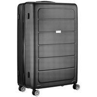 Travelwize Maple ABS 65cm 4-Wheel Spinner Luggage - Black