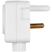 Ellies 2 Way  Adaptor With Schuko