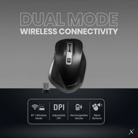VolkanoX Amber series BT Tri-Mode Rechargeable Mouse