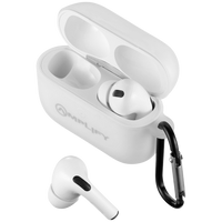 Amplify Note X Series TWS Earphones - White Case + White Cover