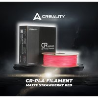 Creality CR-PLA Filament - Matte - Strawberry Red (1kg)