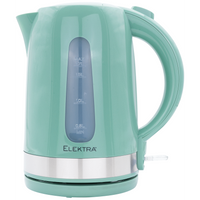 Elektra 2200w 1.7l Plastic Kettle - Green