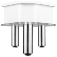 Ellies 16a Screw-on Plug Top - White