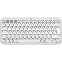 Logitech(R) Pebble Keys 2 K380s - Tonal White
