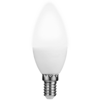 Switched 5w Candle LED Light Bulb E14 - Cool White