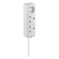 Ellies 3 Way Multiplug -0.5M