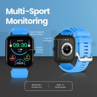 Volkano Chroma Series Smartwatch with Blue Strap