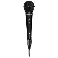 Volkano Ace Series Metal Wired Dynamic Vocal Microphone - Black