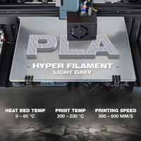 SA Filament PLA Hyper Filament 1kg - Light Grey