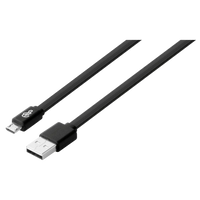 Pro Bass Energize Series Packaged Micro USB Cable - Black - 1.2m
