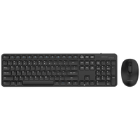 VolkanoX Garnet Bluetooth Wireless Keyboard and Mouse Combo - Black