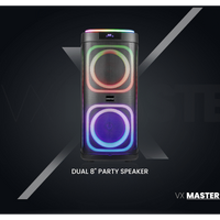 VolkanoX Master Series Dual 8" Party Speaker
