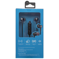 Amplify Blues 2.0 Bluetooth Earphones - Solid Black