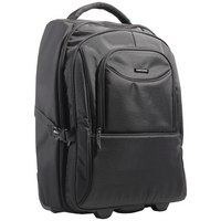 Kingsons Prime 15.6" Laptop Trolley Backpack - Black