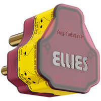 Ellies Re-wireable High Surge Plug Top - RD