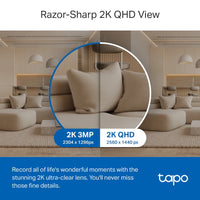 TP-Link Tapo Pan/Tilt AI Home Security Wi-Fi Camera