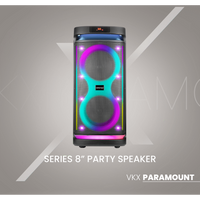 VolkanoX Paramount Series 8" Bluetooth Party Speaker - 80w