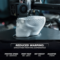 Creality Hyper PLA High-Speed White Filament 1kg