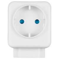 Switched 2-Way Schuko Adaptor - Top and Bottom Loader