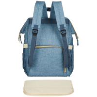 Totes Babe Alma 18l Diaper Backpack - Blue