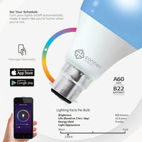 Smart Wi-Fi Bulb 6w LED RGB White - Bayonet