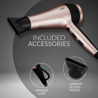 Aura by Elektra 2400W Ionic Hair Dryer