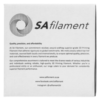 SA Filament PLA UV Neon Filament 1kg - Luminous Blue