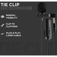 Volkano Clip Pro Series 3.5mm Microphone