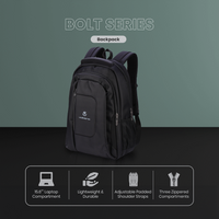 Volkano Bolt series backpack Black