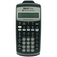 Texas Instruments BA ii Plus Financial Calculator