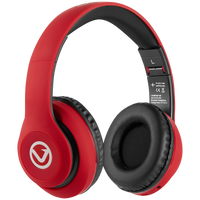 Volkano Impulse Series Bluetooth Headphones - Red
