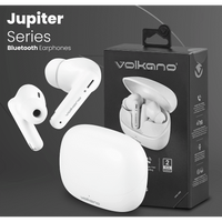 Volkano Jupiter Series TWS Earphones - White