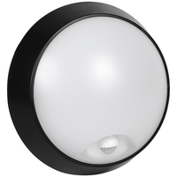 Ellies Spectra Series - AC 15W  Round LED Bulkhead with 3CCT and Sensor -BK