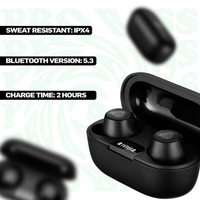 Pro Bass Nova Series TWS Earphone - Black