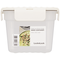 LocknLock Wave container 570ml white ( Order in Qty of 8)