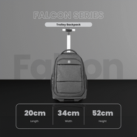 Volkano Falcon Trolley - Black Charcoal