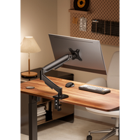 Volkano Steel Series Full Motion Single Monitor Desk Mount 17" - 32"